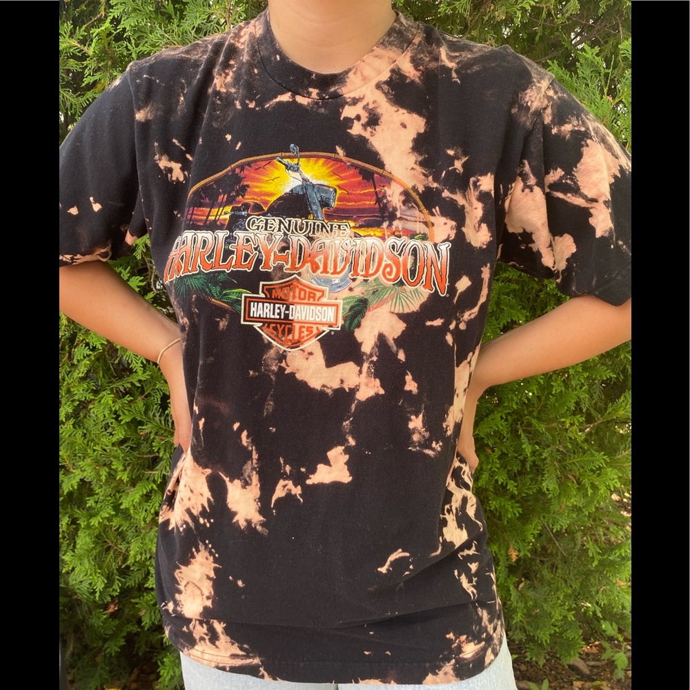 Customized Harley Davidson t shirt